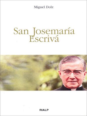 cover image of San Josemaría Escrivá